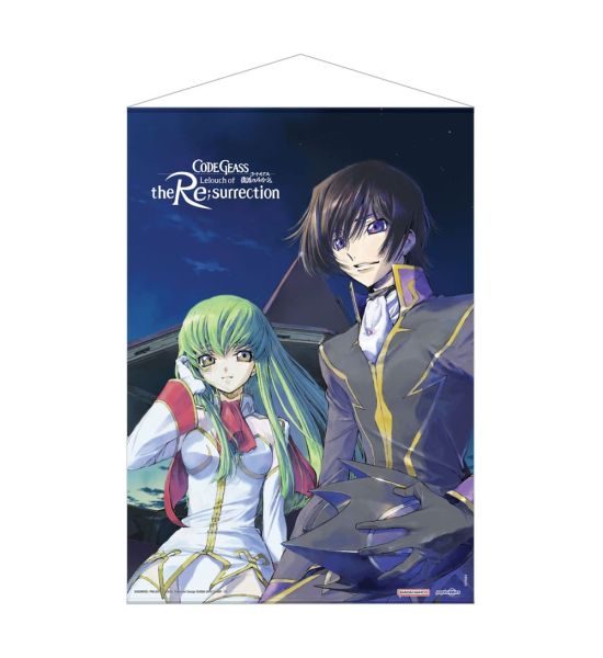 Code Geass: Lelouch of the Re;surrection Wallscroll (Lelouch and C.C.) 50x70 cm Preorder