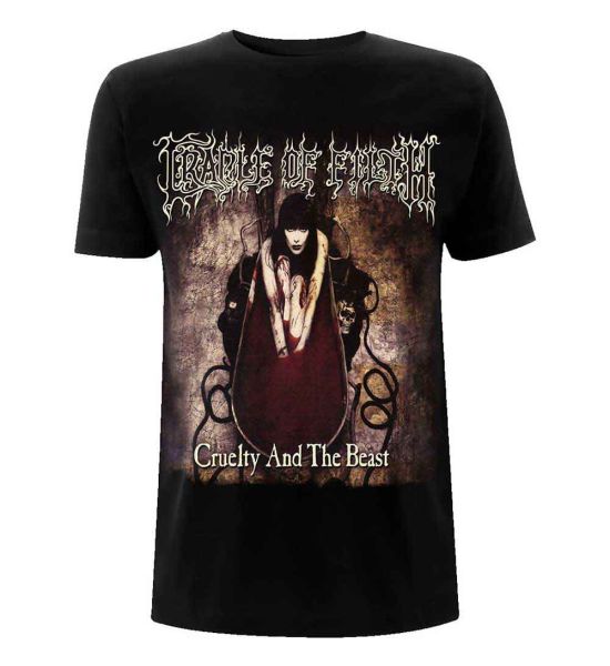 Cradle Of Filth: Cruelty & The Beast - Black T-Shirt