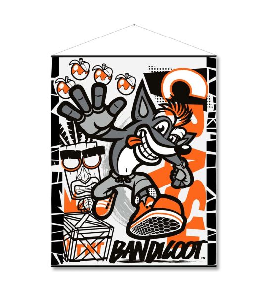 Crash Bandicoot: Poster Canvas Poster