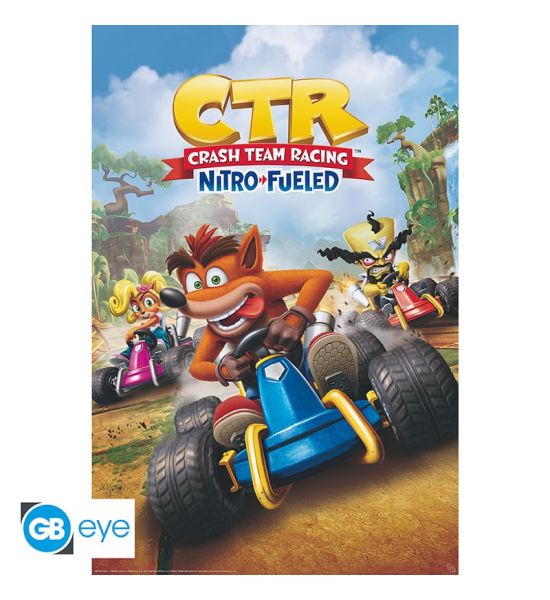 Crash Team Racing: Cover Poster (91.5x61cm) Preorder