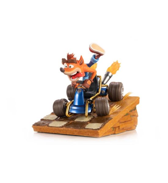 Crash Team Racing Nitro-Fueled: Crash In Kart First4Figures Statue Preorder