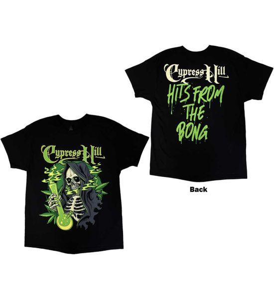 Cypress Hill: Skull Bong - Black T-Shirt