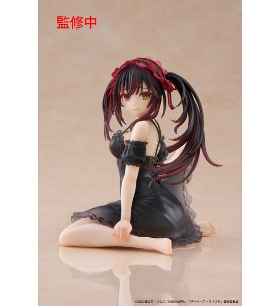 Date A Live: Kurumi Tokisaki Nightwear Ver. PVC Statue Desktop Cute Figure (13cm) Preorder