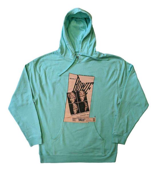 David Bowie: Concert '83 - Green Pullover Hoodie