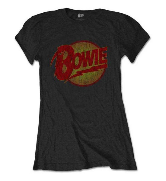 David Bowie: Diamond Dogs Vintage - Ladies Black T-Shirt