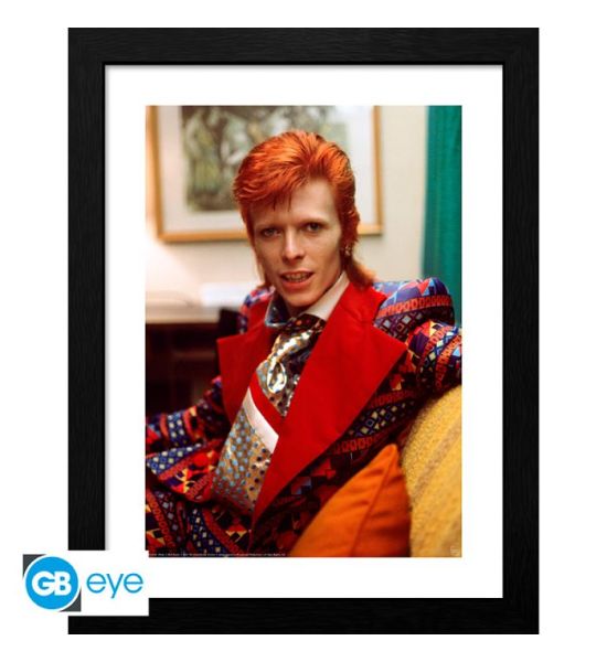 David Bowie: Mick Rock Framed Print (30x40cm) Preorder