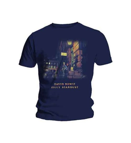 David Bowie: Ziggy Stardust - Blue T-Shirt