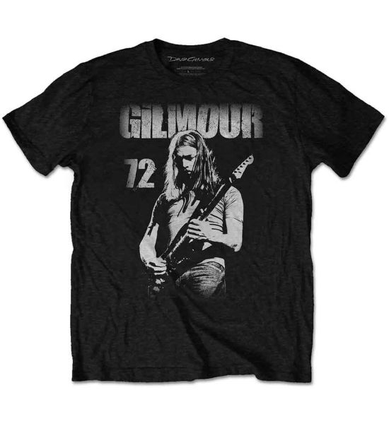 David Gilmour: 72 - Black T-Shirt