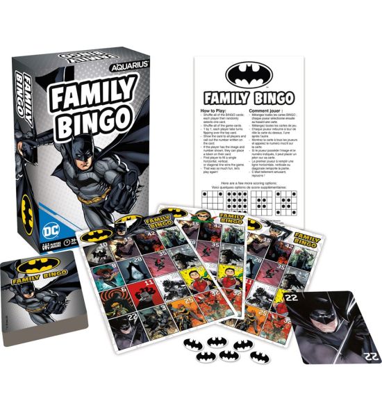 DC Comics: Batman Family Bingo Board Game (English Version) Preorder