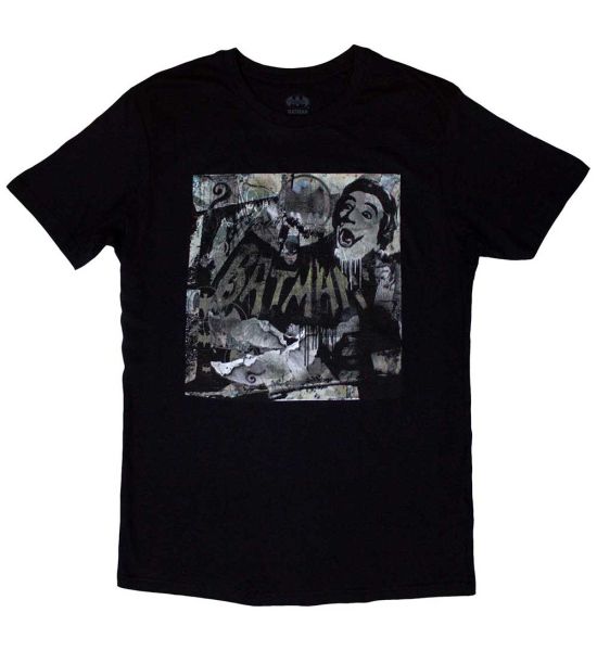 DC Comics: Batman - Mural - Black T-Shirt