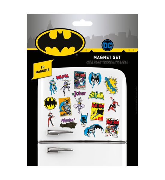 DC Comics: Batman Retro Fridge Magnets