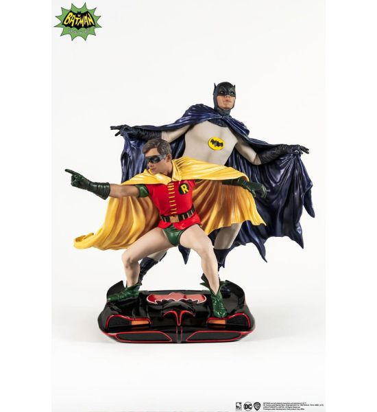 DC Comics: Batman & Robin 1966 1/8 PVC Diorama Statue (23cm) Preorder