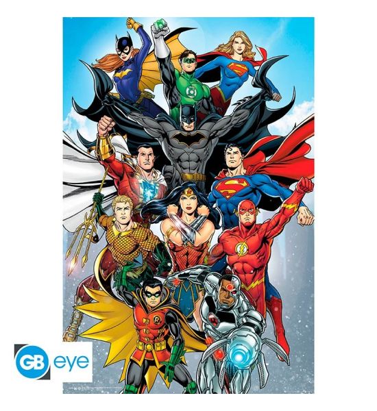 DC Comics: DC Comics Rebirth Poster (91.5x61cm) Preorder