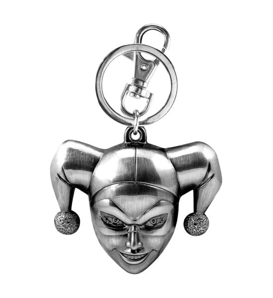 DC Comics: Harley Quinn Head Metal Keychain