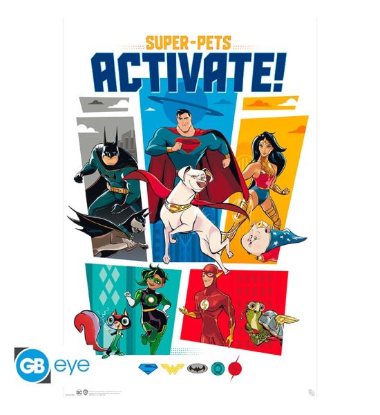 DC Comics: League of Superpets Activate Poster (91.5x61cm) Preorder