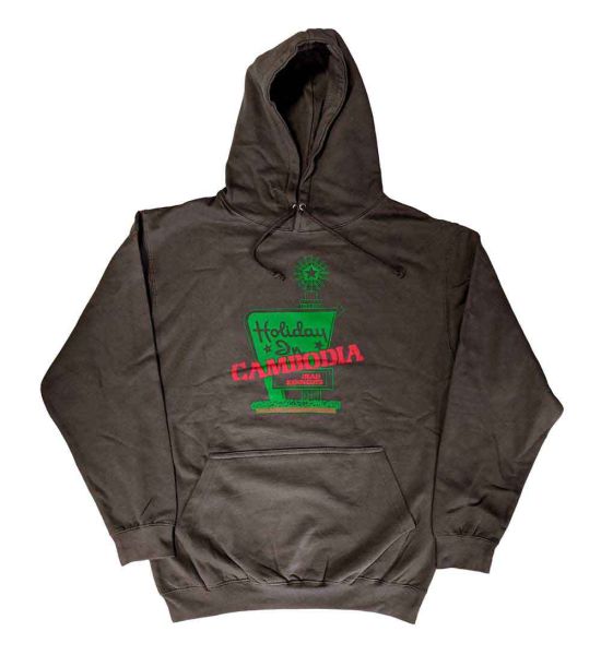 Dead Kennedys: Holiday in Cambodia - Grey Pullover Hoodie