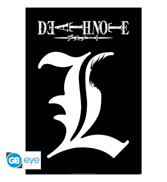 Death Note: L Symbol Poster (91.5x61cm) Preorder