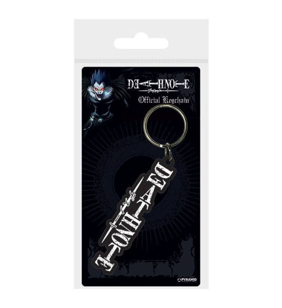 Death Note: Logo Rubber Keychain (6cm)