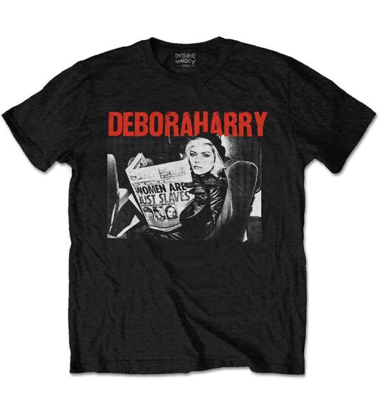 Debbie Harry: Women Are Just Slaves - Black T-Shirt