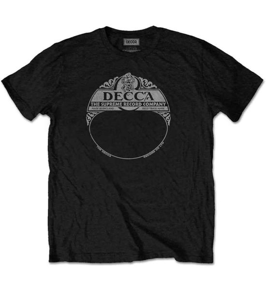 Decca Records: Supreme Label - Black T-Shirt