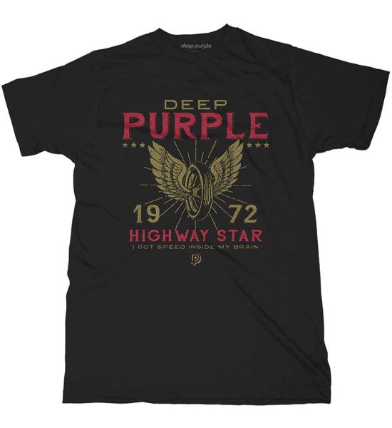 Deep Purple: Highway Star - Black T-Shirt