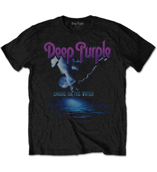 Deep Purple: Smoke On The Water - Black T-Shirt