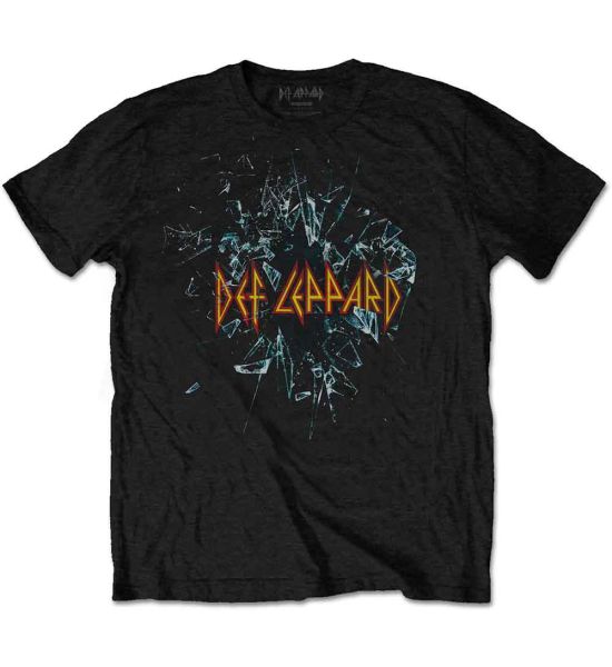 Def Leppard: Shatter - Black T-Shirt