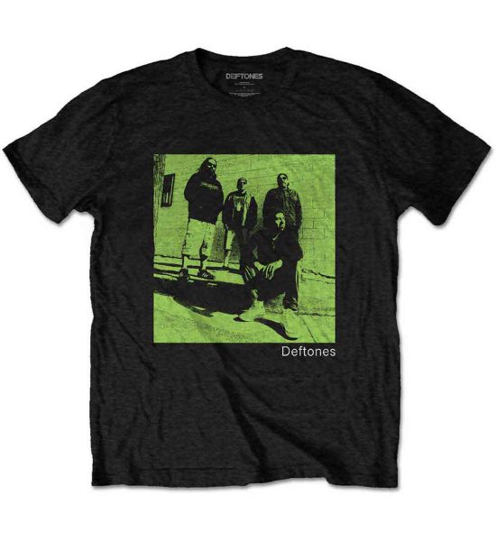 Deftones: Green Photo - Black T-Shirt