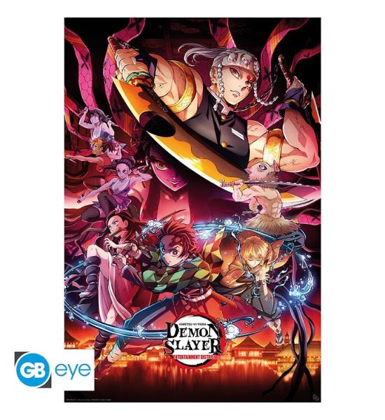 Demon Slayer: Entertainment District Poster (91.5x61cm) Preorder