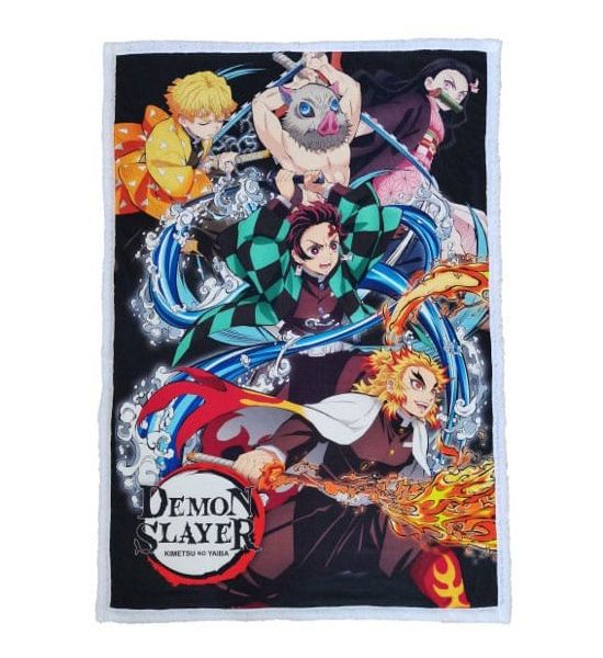 Demon Slayer: Kimetsu no Yaiba Fleece Blanket (100 x 150cm) Preorder