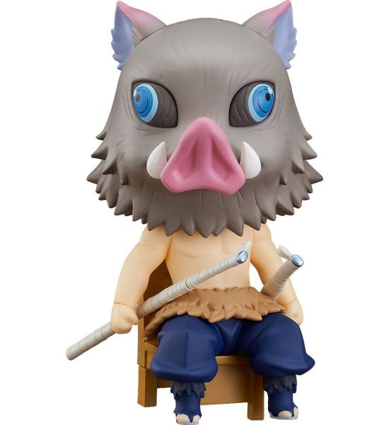 Demon Slayer: Kimetsu no Yaiba: Inosuke Hashibira Nendoroid Swacchao! Figure (9cm)