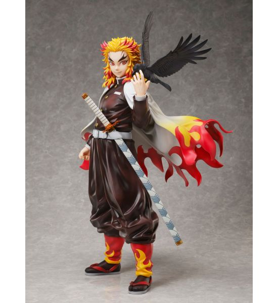 Demon Slayer: Kimetsu no Yaiba - Kyojuro Rengoku 1/7 PVC Statue (45cm)