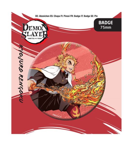 Demon Slayer: Kyojuro Rengoku Pin Badge Preorder