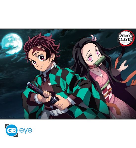 Demon Slayer: Tanjiro & Nezuko Poster (91.5x61cm) Preorder