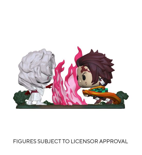 Demon Slayer: Tanjiro vs. Rui POP Moment! Vinyl Figures 2-Pack (9cm) Preorder