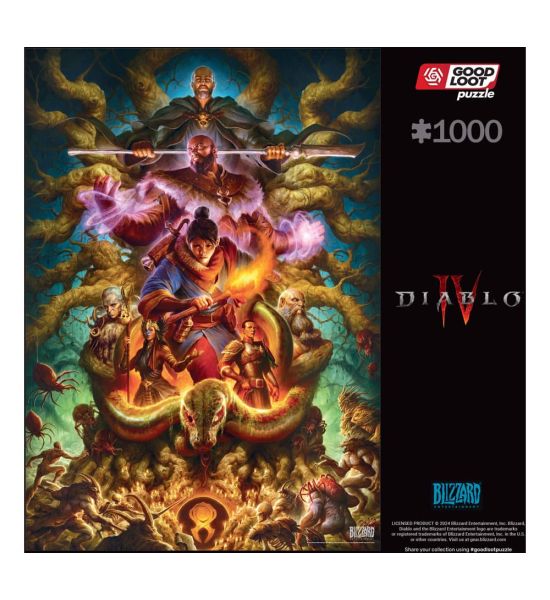 Diablo IV: Horadrim Gaming Puzzle (1000 pieces) Preorder