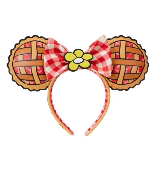 Disney by Loungefly: Mickey & Minnie Picnic Pie Ears Headband Preorder