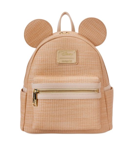 Disney by Loungefly: Mickey Straw Mini Backpack