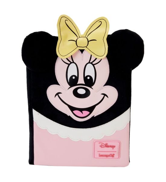 Disney by Loungefly: Minnie Cosplay Plush Notebook (100th Anniversary) Preorder