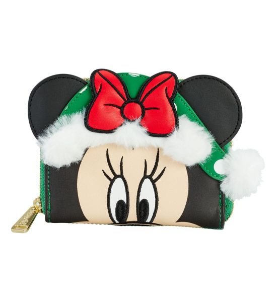 Disney by Loungefly: Minnie Mouse Polka Dot Christmas Wallet