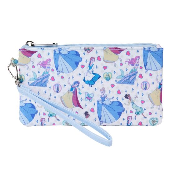 Disney by Loungefly: Princess Manga Style AOP Wallet Wristlet Preorder