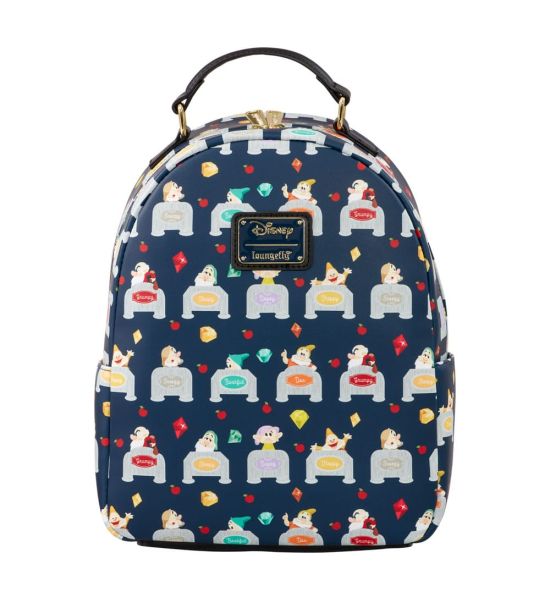 Disney by Loungefly: Snow White Seven Dwarves AOP Backpack