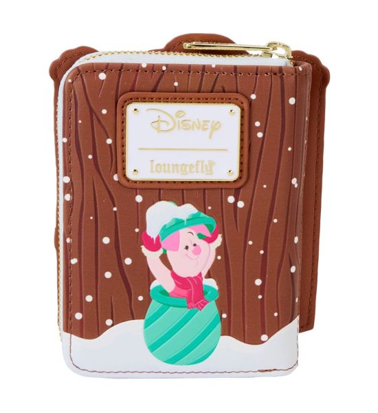 Disney por Loungefly: Cartera con escena navideña de Winnie the Pooh y sus amigos en preventa