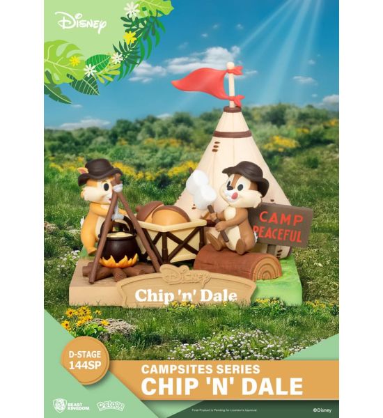 Disney: Chip & Dale Campsite Series D-Stage Special Edition PVC Diorama (10cm) Preorder