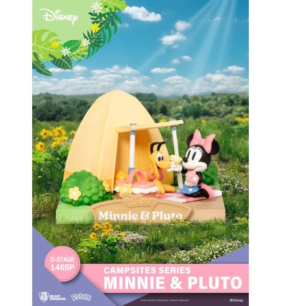 Disney: Pluto Special Edition D-Stage Campsite Series PVC Diorama Mini (10cm) Preorder