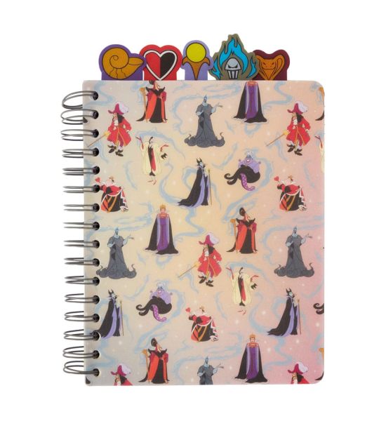 Disney Villains: Notebook Tab Journal by Loungefly Preorder