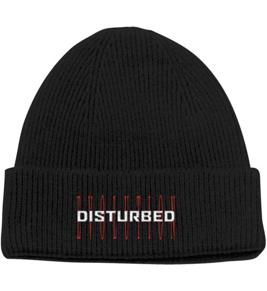 Disturbed: Evolution - Black Beanie Hat Preorder