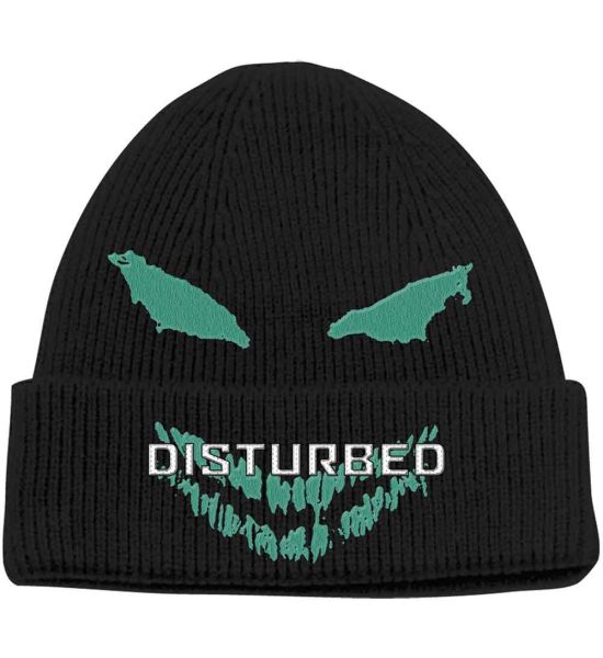 Disturbed: Green Face - Black Beanie Hat Preorder