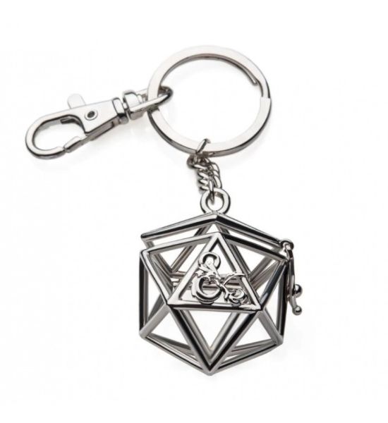 Dungeons and Dragons: Magnetic Dice Holder Keychain