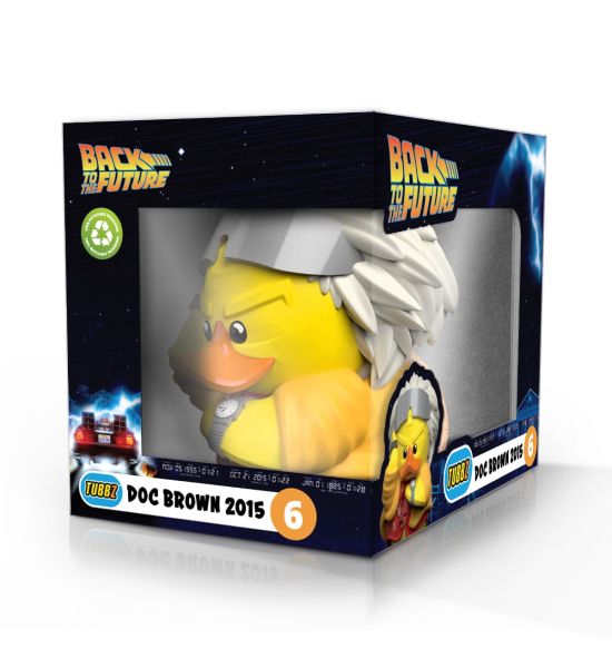 Back to the Future: Doc Brown 2015 Tubbz Rubber Duck Collectible (Boxed Edition) Preorder